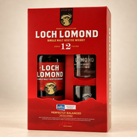 Loch Lomond 12 Years Old Gift Box med 2 glas