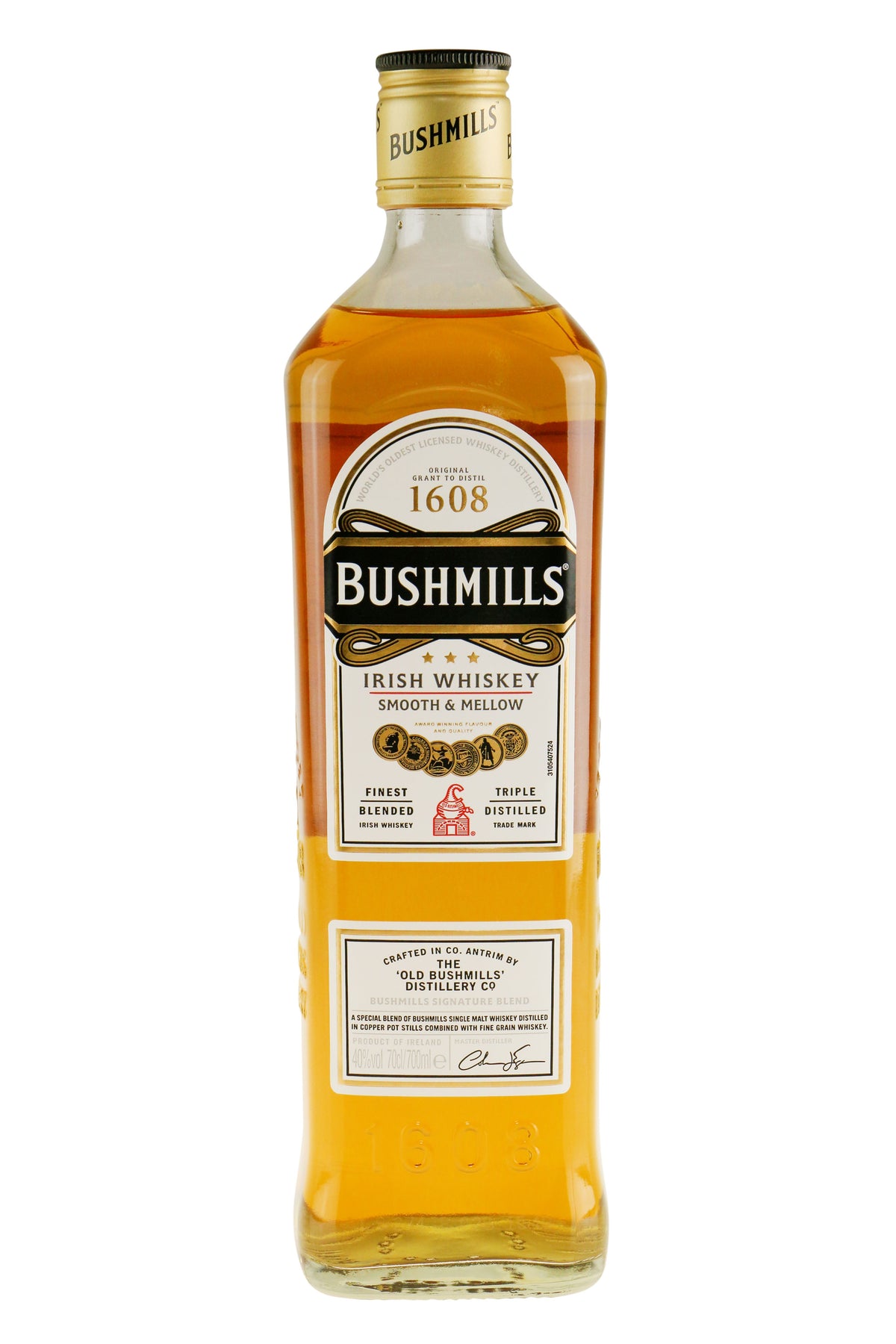 Bushmills White Bush med Glencairn-glas