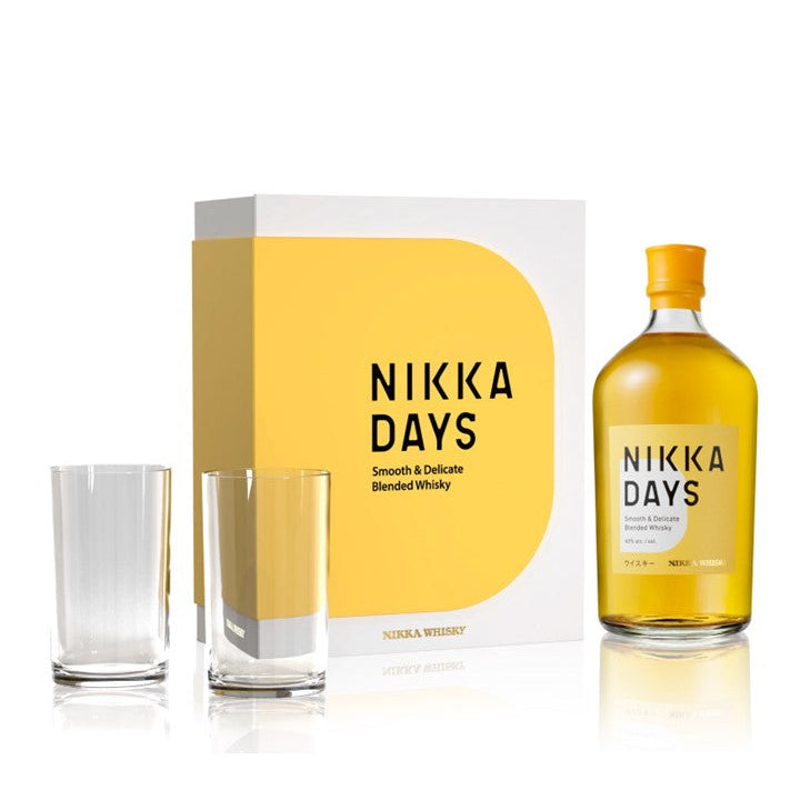 Nikka Days Gift Box med två glas