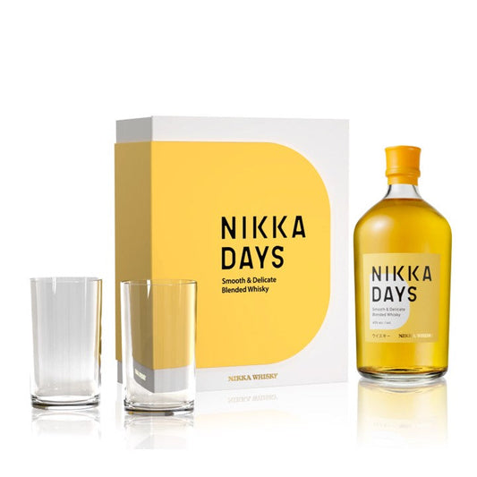Nikka Days Gift Box med två glas