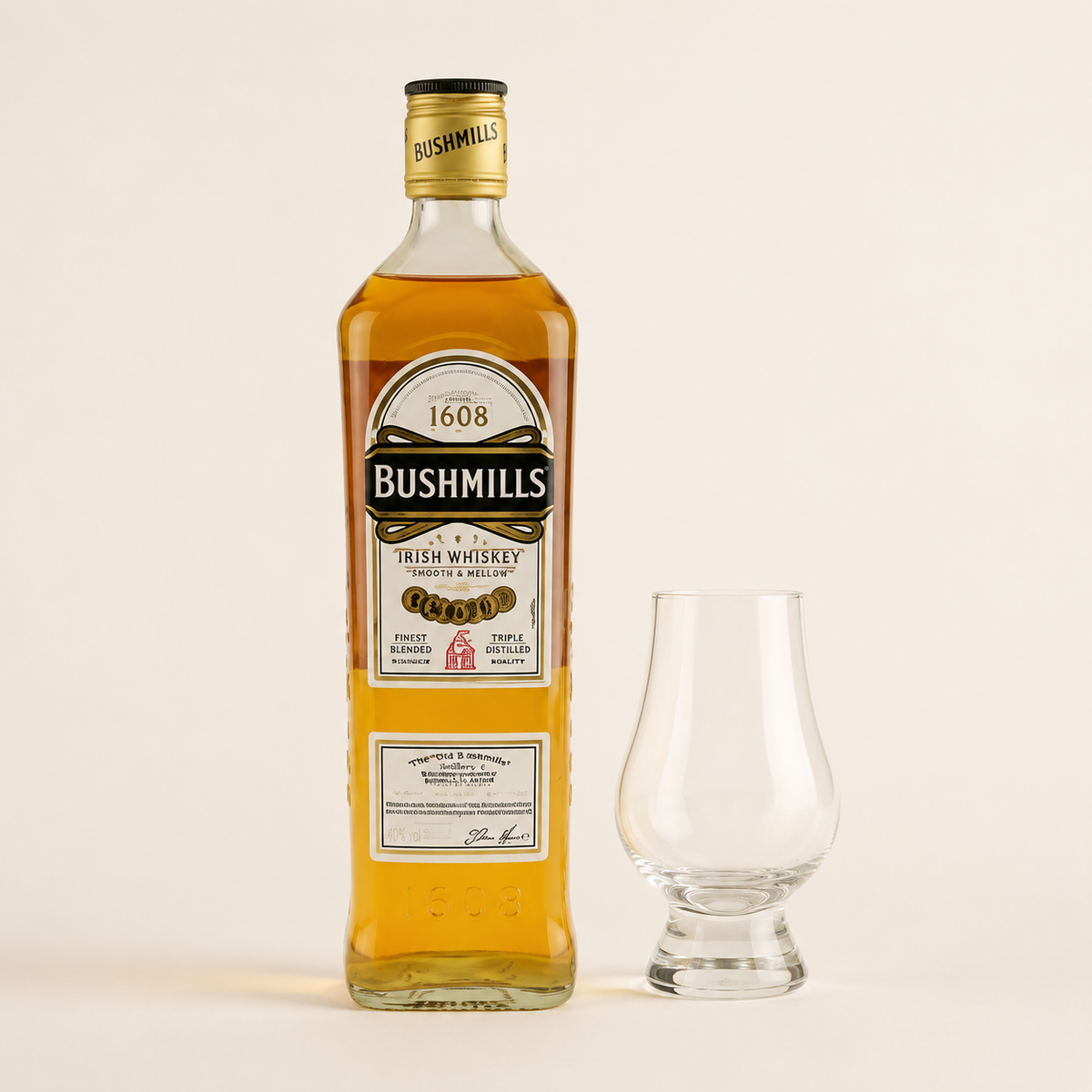 Bushmills White Bush med Glencairn-glas