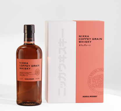 Nikka Coffey Grain med två highballglas