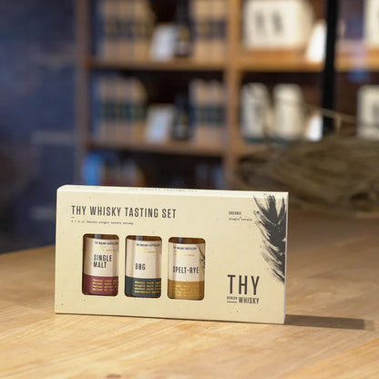 Thy Whisky Gift Box – 3 × 5 cl ekologisk whisky