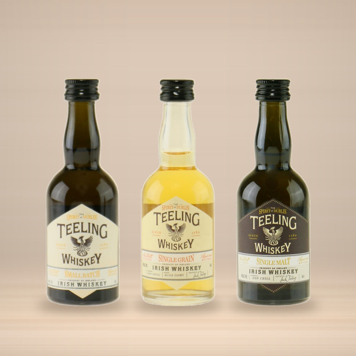 Teeling provsmakningspaket – 3 × 5 cl